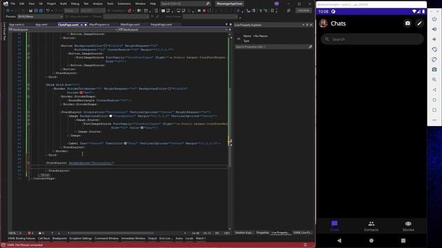 Messenger App | .NET MAUI UI Challenge | #1 смотреть онлайн