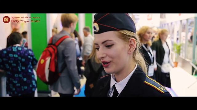 Столичные колледжи на форуме "Город образования". Репортаж от Школы №2001. смотреть онлайн