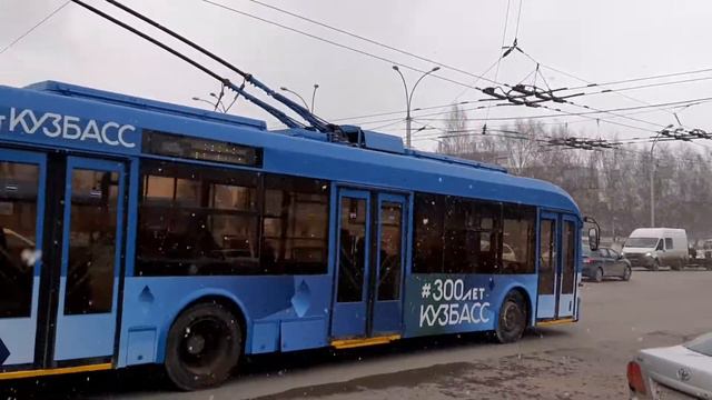 Кемерово. Троллейбус БКМ-321 № (9843) на обкатке смотреть онлайн