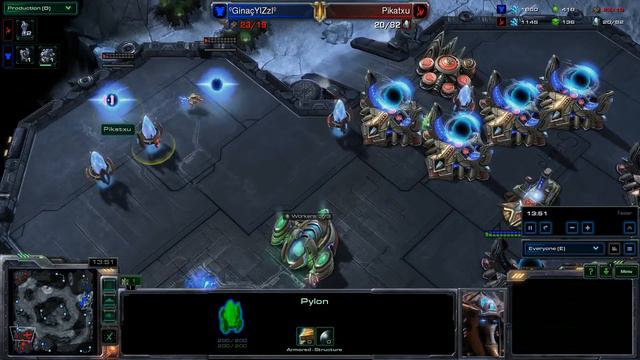 Bronze League Heroes - Episode 21 - DRAW SOMETHING - Pikatxu vs GinacYIZzI - StarCraft 2 смотреть онлайн