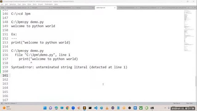 PYTHON tutorials by Mr. Prakash Babu Sir смотреть онлайн