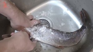 Как быстро почистить щуку от чешуи вилкой всего за 3 минуты