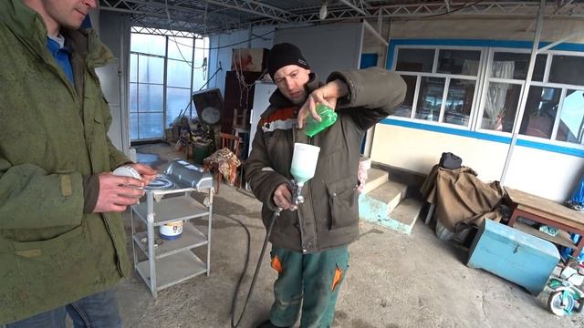 Ваз 2107 покраска клапанной крышки смотреть онлайн