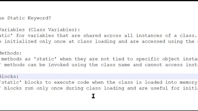 Mastering the 'Static' Keyword in Java: Simplifying Java Programming смотреть онлайн