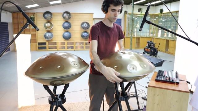 Minecraft Sweden with Handpans | C418 Sweden | Handpan cover | Live looping смотреть онлайн