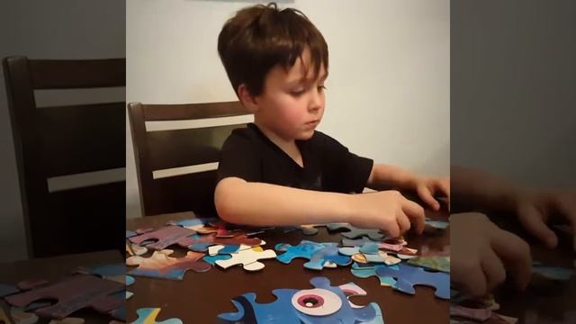 Unboxing Dory Underwater world puzzle смотреть онлайн