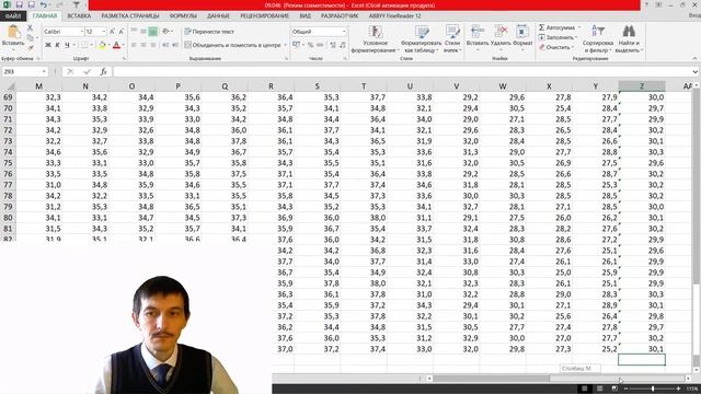 Задание 9 ЕГЭ Информатика Excel. Разбор задачи 46 (2511) с сайта Полякова 2022 | Метеонаблюдения смотреть онлайн