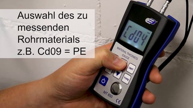 MT850 Ultraschall Materialdickenmessgerät