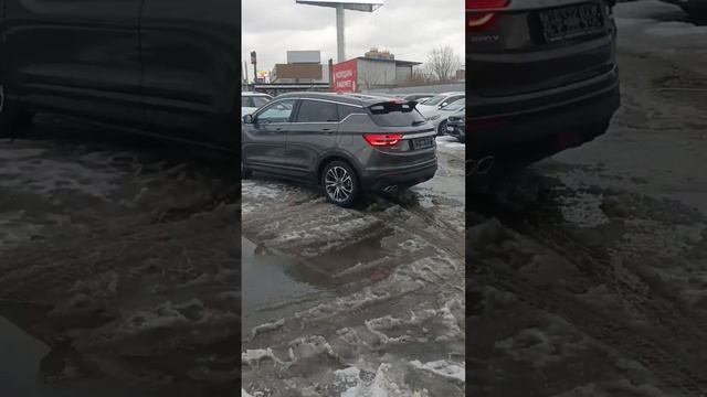 #geely #coolray #авто #снег смотреть онлайн