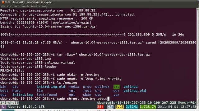 Creating Customized UEC and EC2 Images смотреть онлайн