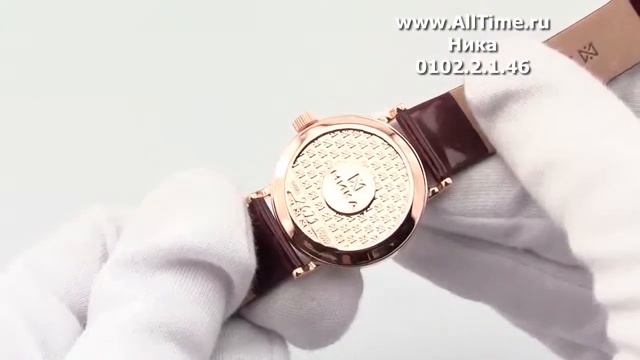 Женские наручные золотые часы Ника 0102.2.1.46 смотреть онлайн