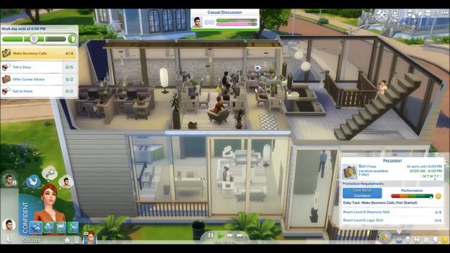 Let's Play - The Sims 4 Business Office [MOD] (Part 4) The Morning After смотреть онлайн