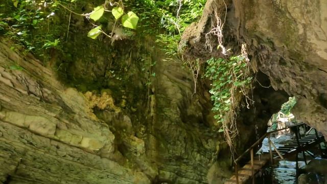 Нашла райское место в Сочи!!!Обязательно к посещению!#водопады #сочипарк #головинка #лазаревское