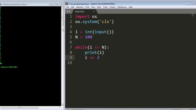 Уроки Python 3. Цикл while основы смотреть онлайн