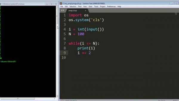 Уроки Python 3. Цикл while основы