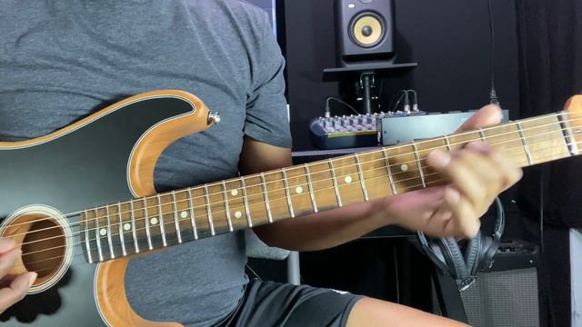 Fender Acoustasonic Stratocaster Acoustic-electric Guitar - Black