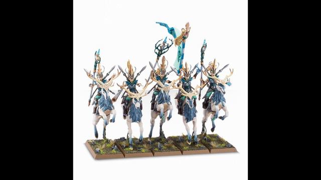 Warhammer Fantasy Lore - Wood Elves, Mounted Units смотреть онлайн