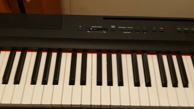 Yamaha Piano P-125b / P125b Electric / Digital Piano Unboxing смотреть онлайн