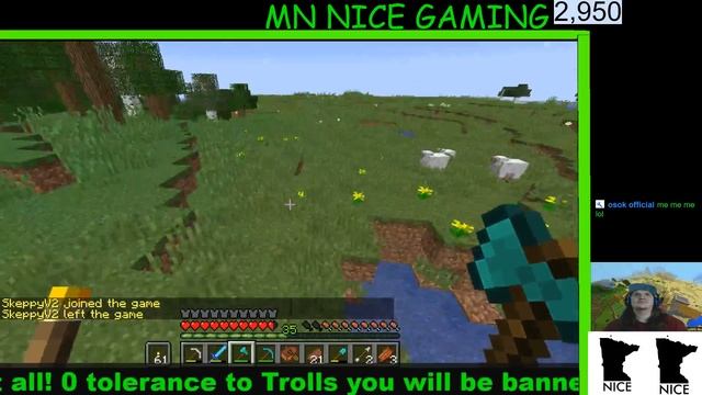 MINECRAFT JAVA VERSION ANYONE CAN JOIN MADNESS!-LIVE-1/8/2019 MN NICE Gaming смотреть онлайн