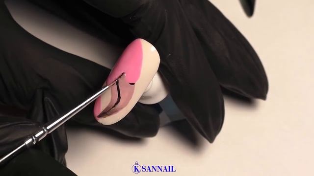 Рисуем фламинго гель-лаками Луи Филипп. смотреть онлайн