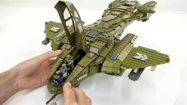 Halo Infinite Mega Construx Pelican Inbound Review - Set GNB28 смотреть онлайн