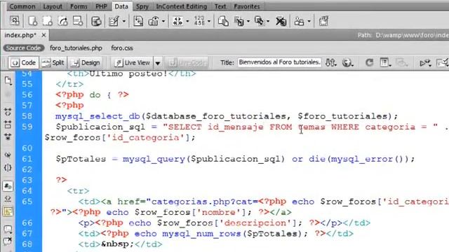 Tutoriales.com.do - Creando un foro en Dreamweaver con PHP y MySQL [parte 10] смотреть онлайн