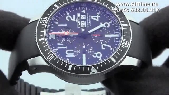 Мужские наручные швейцарские часы Fortis 638.10.41K смотреть онлайн