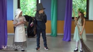 Английский детский театр. Спектакль «Дюймовочка». Частная школа «Взмах-север», Санкт-Петербург