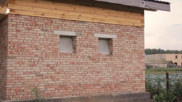 Баня 140 м2 в 2 этажа с мансардой и террасой из кирпича и строганного бруса смотреть онлайн