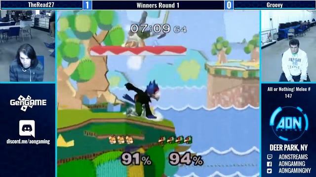 AON Melee #147 TheRead27 Vs Groovy Winners Round 1 смотреть онлайн