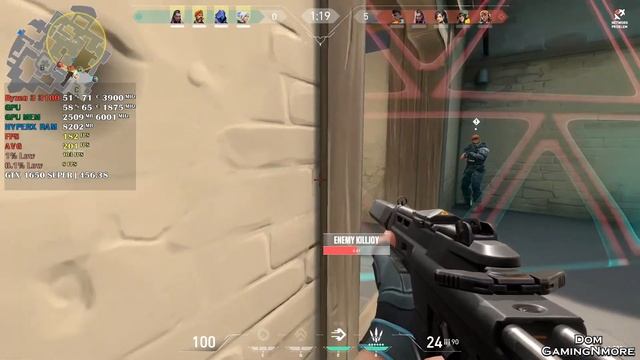 Valorant | Stream Test | Ryzen 3 3100 | Gtx 1650 Super | 1080p 60Fps | Bitrate 9mbps смотреть онлайн