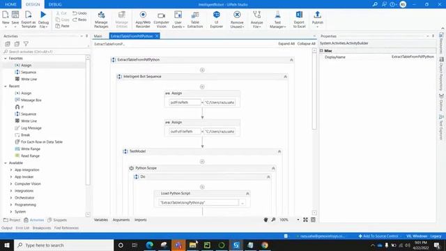 Extract Multiline Tabular data from PDF using RPA with Python смотреть онлайн