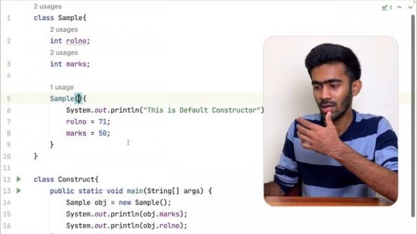 OOPs - Java Programming | Ep-6 | Constructors - its types | Tamil | code io