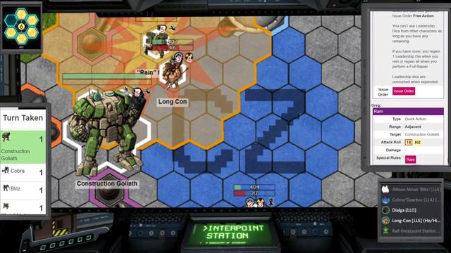 Lunch Break - LANCER RPG - Interpoint Station - Season 3 - Week 6