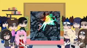 Naruto friends react to Naruto team 7 gacha. Реакция друзей Наруто на Наруто и команду 7 гача