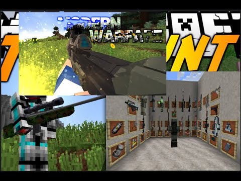 Топ 3 лучших модов на оружие в майнкрафте.