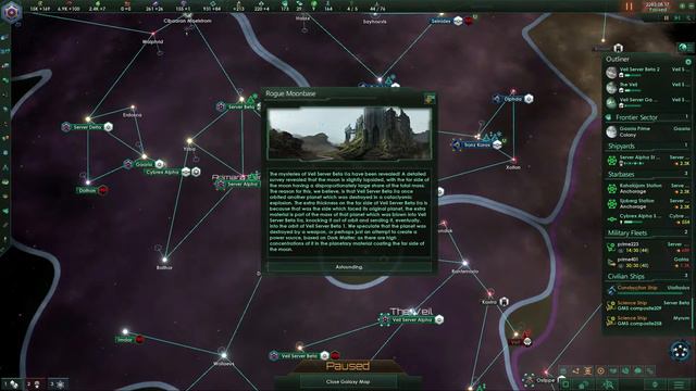 Stellaris (Custom Synthetic Empire) - Episode 3: The Null Void Beckons смотреть онлайн