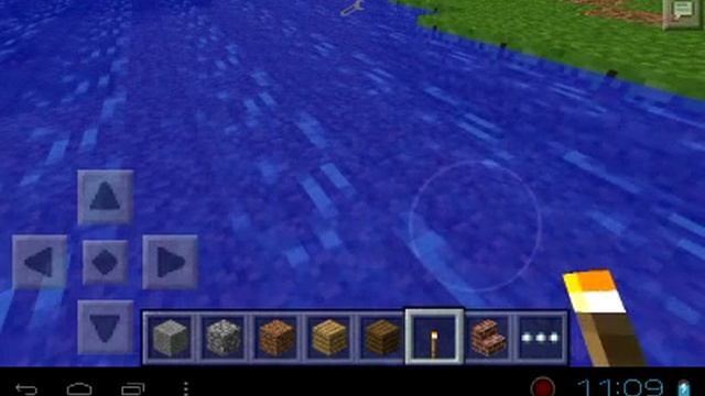 Лодка в minecraft pe 0.8.1 смотреть онлайн