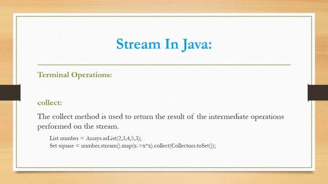 Java Stream Tutorial смотреть онлайн