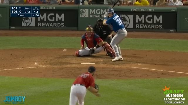 Blue Jays score a million runs off Red Sox mistakes, a breakdown смотреть онлайн