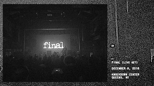 Final (Justin K. Broadrick) - Live @ Knockdown Center [full set] смотреть онлайн