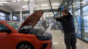 Мойка двигателя Лада Веста