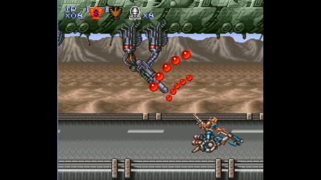 Contra III: The Alien Wars (Contra Spirits). SNES. Walkthrough смотреть онлайн
