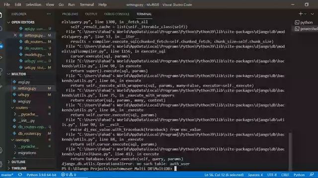 Use multiple DataBase in single project | Django Advance Topic | Use Two Database In Single Project смотреть онлайн