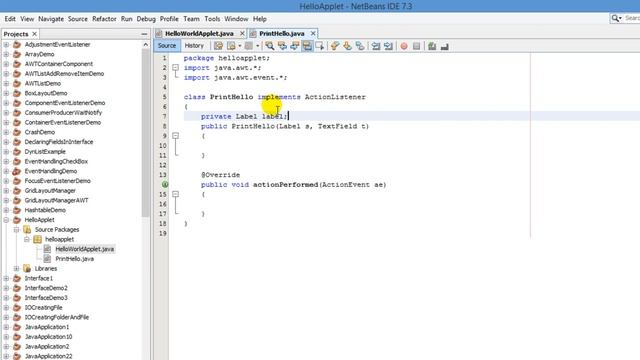 87. Applet Class in Java and Running Applet in NetBeans смотреть онлайн