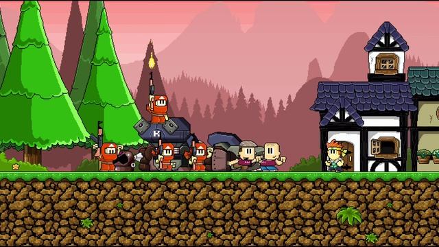 В Этой игре надо всегда драться (Dan the Man смотреть онлайн