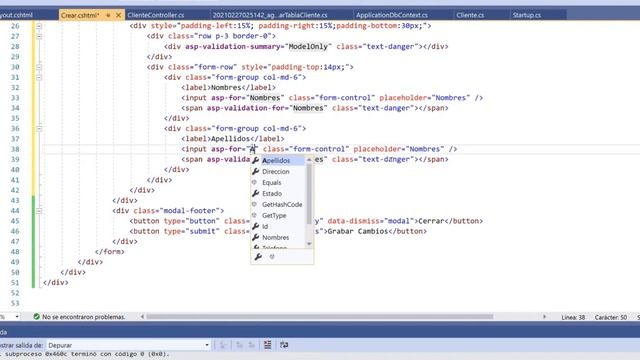 Como Crear un CRUD en ASP.net Core 5.0 usando Modal Parte 1 смотреть онлайн