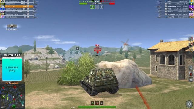 БОИ В ТОП-100 РЕЙТИНГА Я НЕ МОГУ ОСТАНОВИТЬСЯ ПАМАГИТИ TANKS BLITZ смотреть онлайн