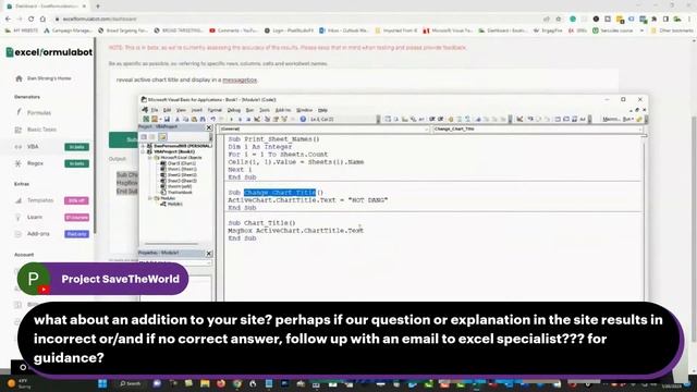 ❎ Let's Try VBA and The ExcelFormulaBot смотреть онлайн