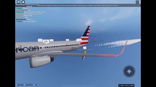 American Airlines Flight! | Roblox смотреть онлайн